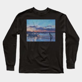 Hastings River Sunset Long Sleeve T-Shirt
